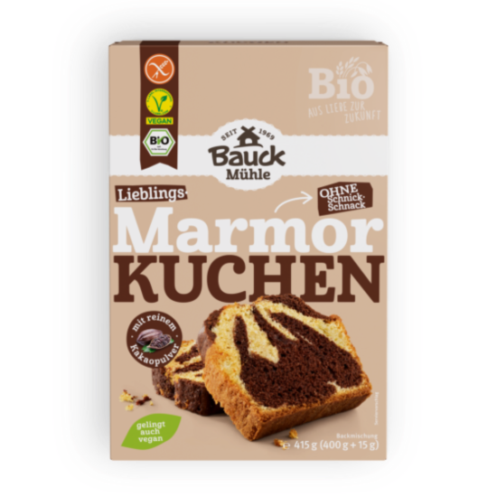 Marmorkuchen BIO Backmischung Bauck glutenfrei ★★